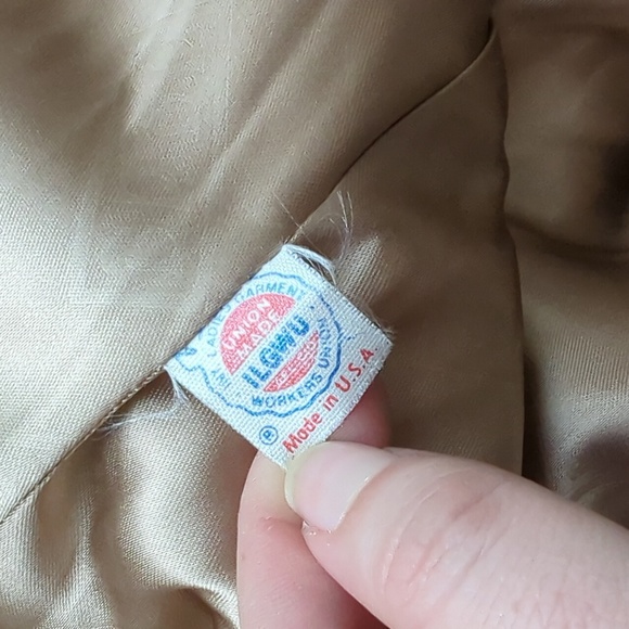 Vintage 1960s Faux Fur Beige Mink Style Cropped Coat Cut Fur Tissavel - Picture 10 of 10